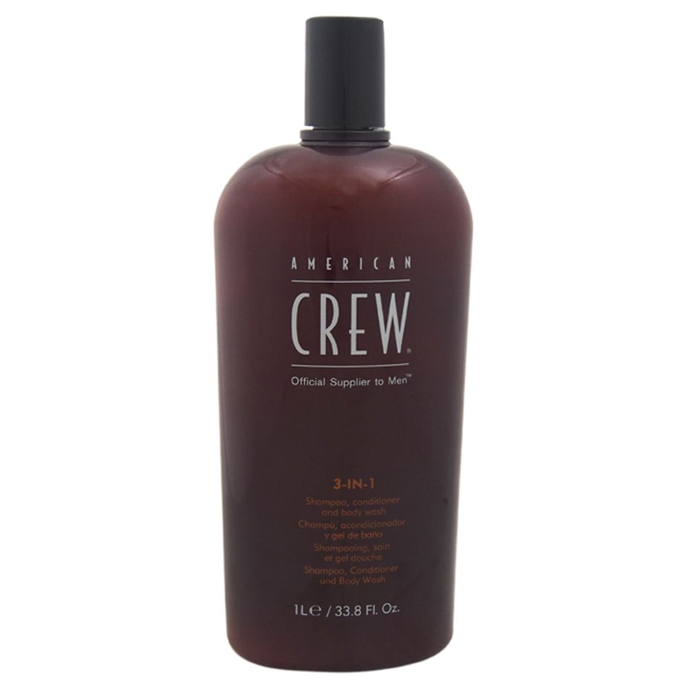 VDS - VDS - 3-In-1 Shampoo Conditioner and Body Wash by American Crew for Men - 33.8 oz Shampoo Conditioner and Body Wash