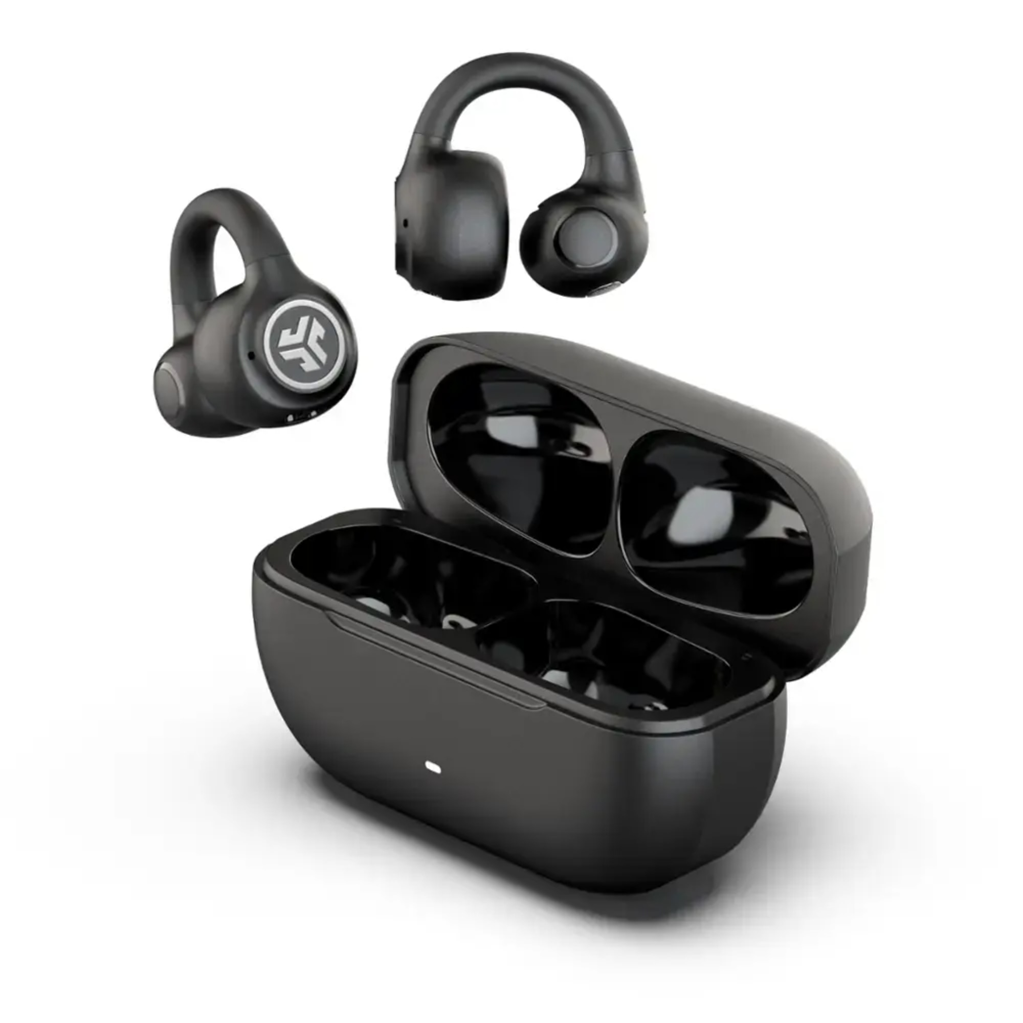 JLab Flex Open Earbuds- Black