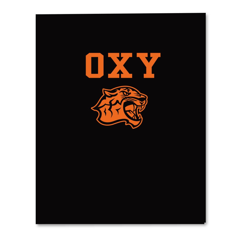 Roaring Twin Pocket Laminated Foil Portfolio 11 x 8.53