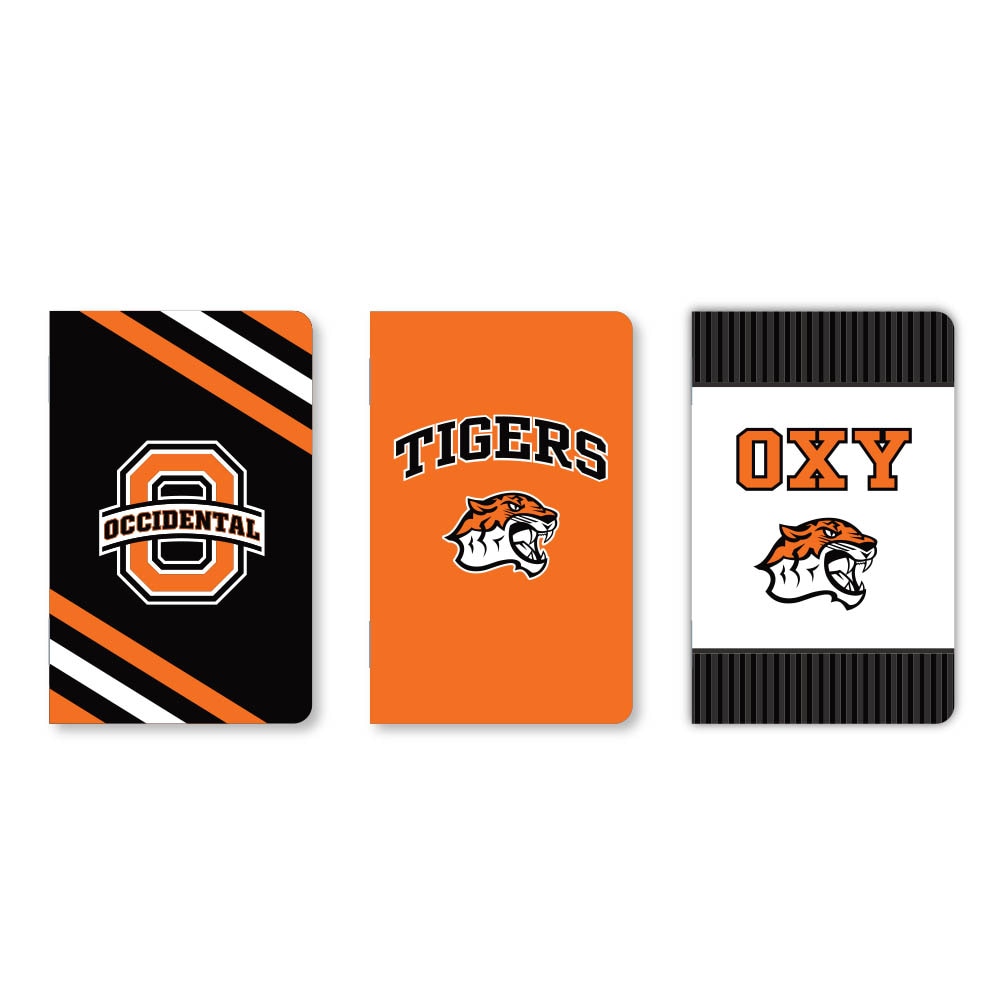 Set of 3 School Spirit Pocket Sized Mini Notebooks