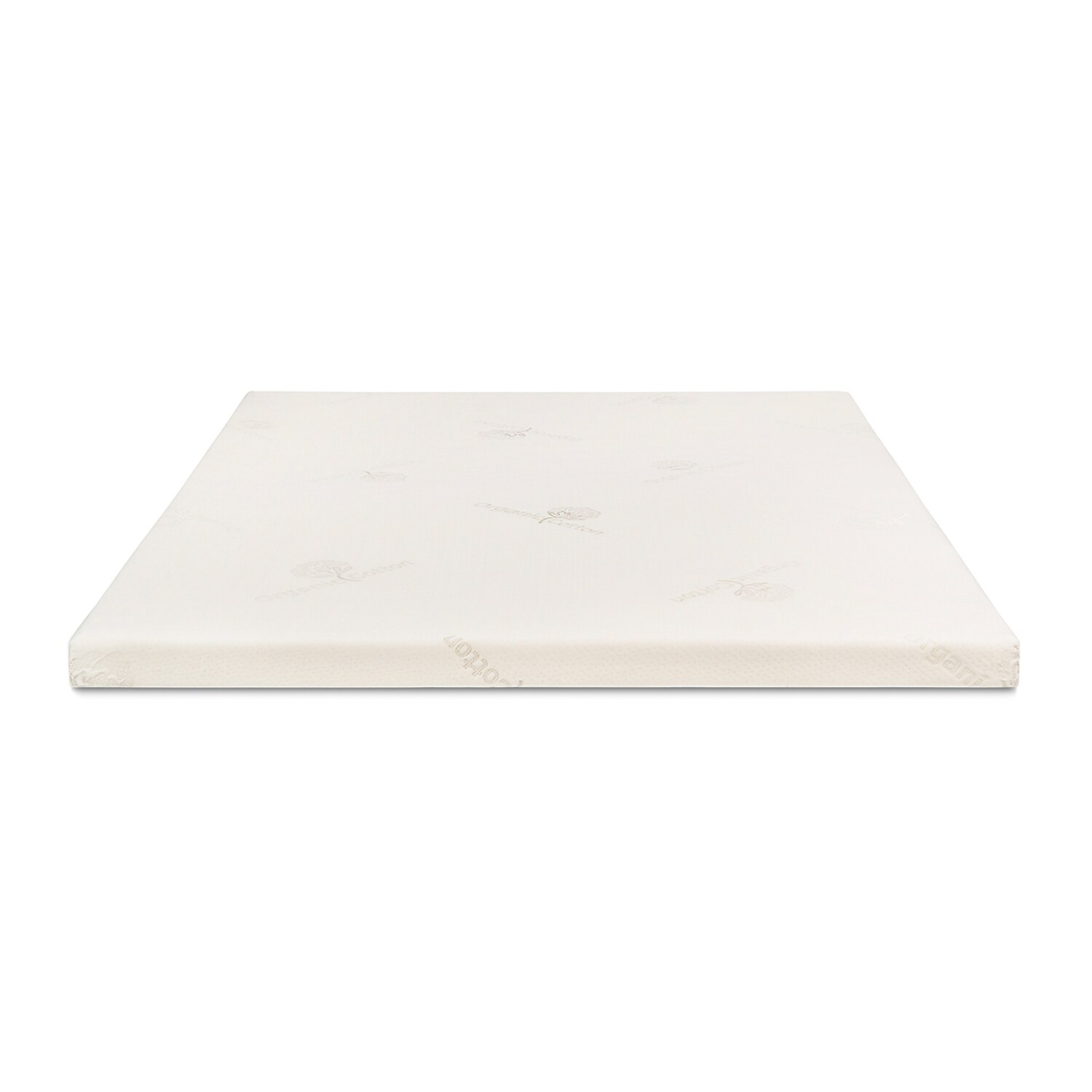 Brooklyn Bedding - 3" Titanflex Foam Topper with Organic Cotton Cover - Firm