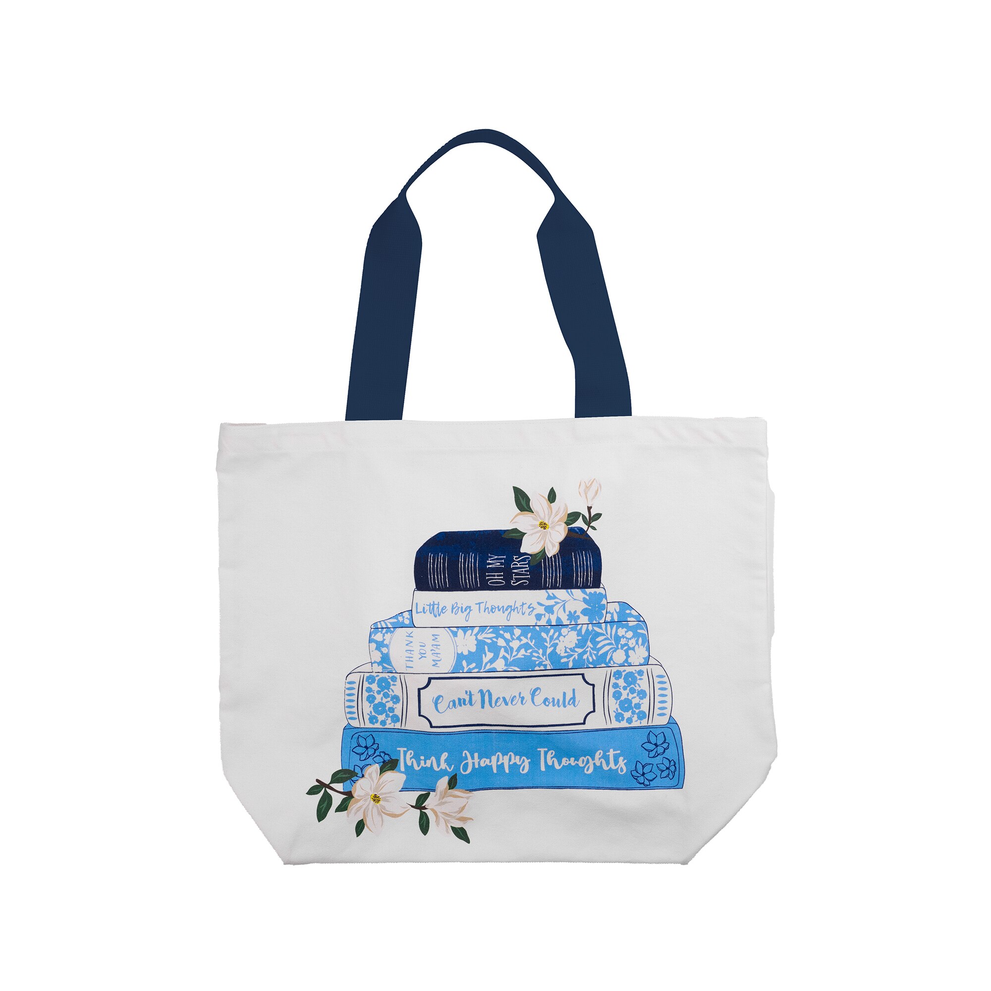 Draper James Canvas Tote Book Stack