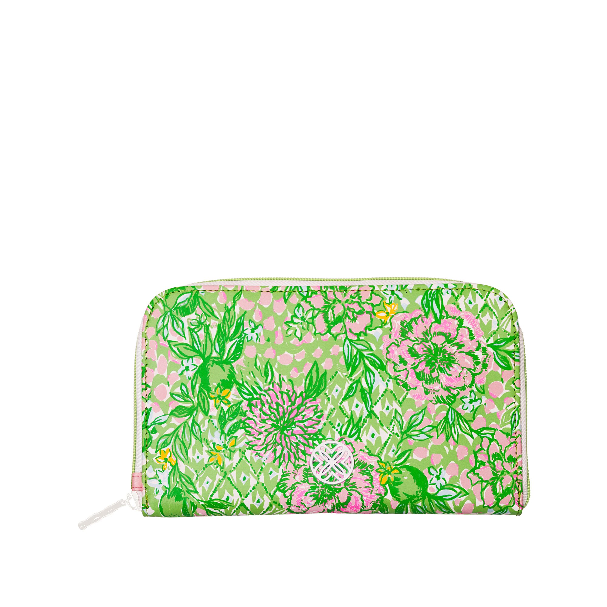 Lilly Pulitzer Travel Wallet Lime Feeling Good