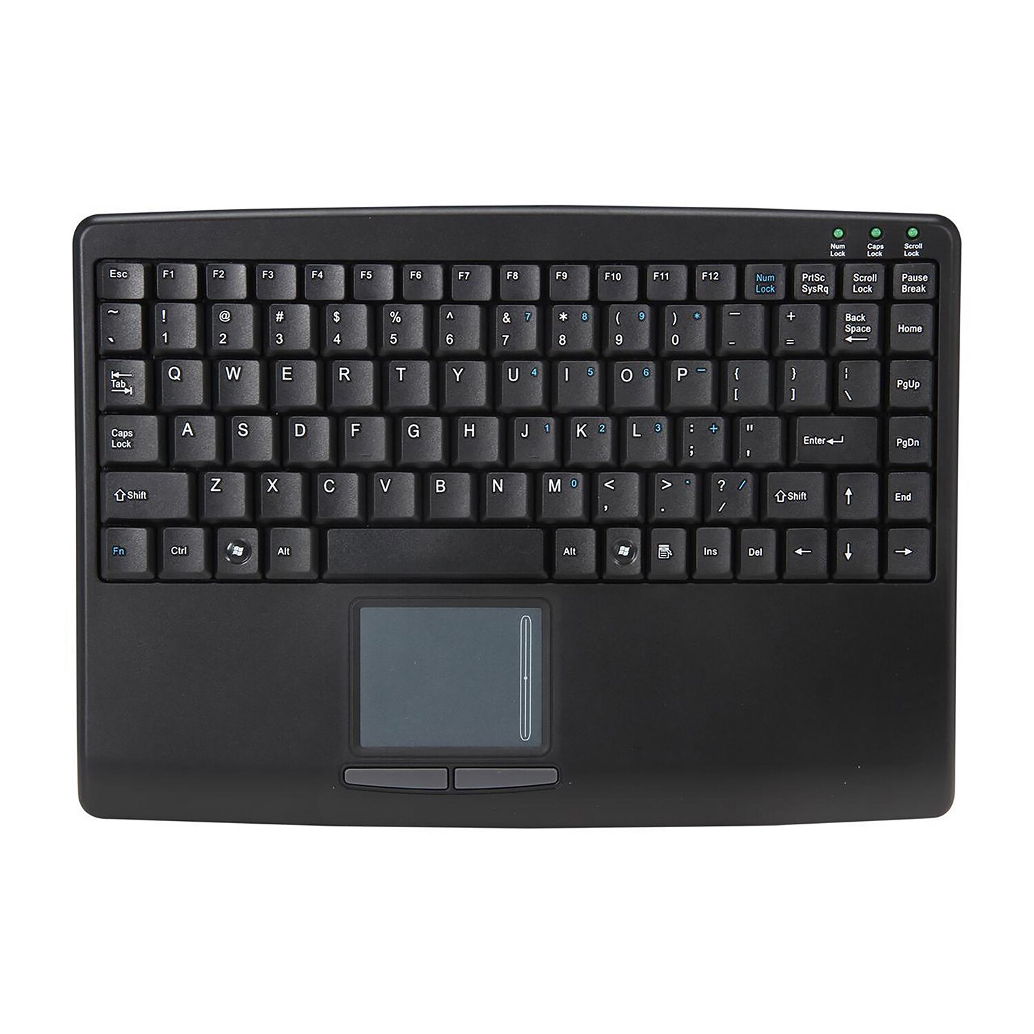 Adesso SlimTouch Keyboard Mini Black USB