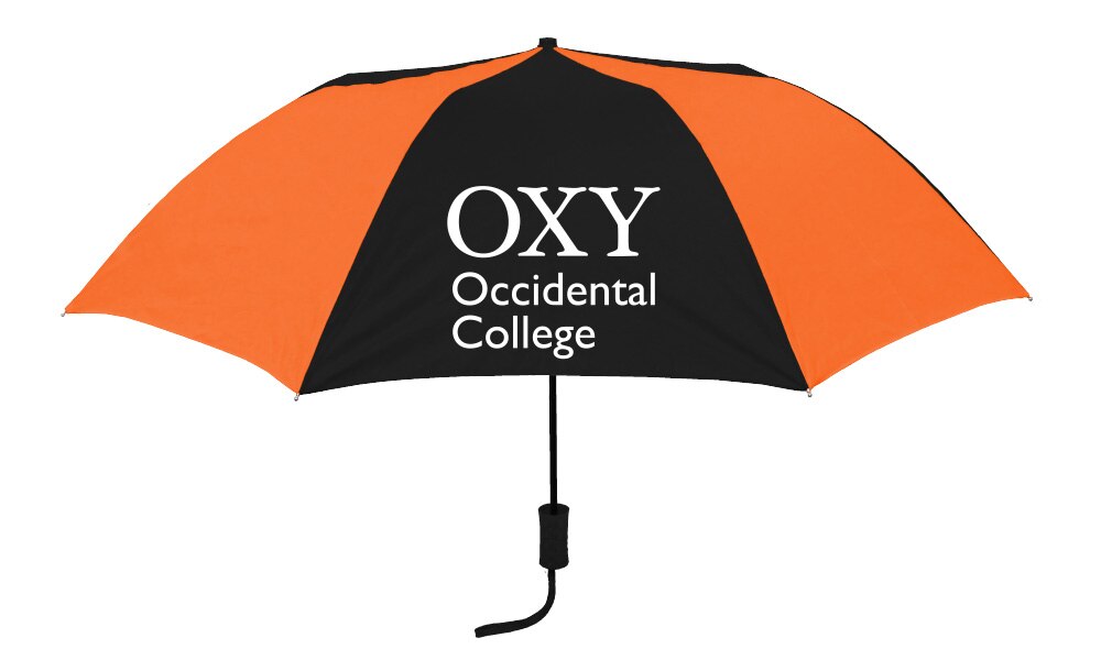 "The Sport" 2-Tone Emblematic Umbrella Automatic Folding 48" Coverage