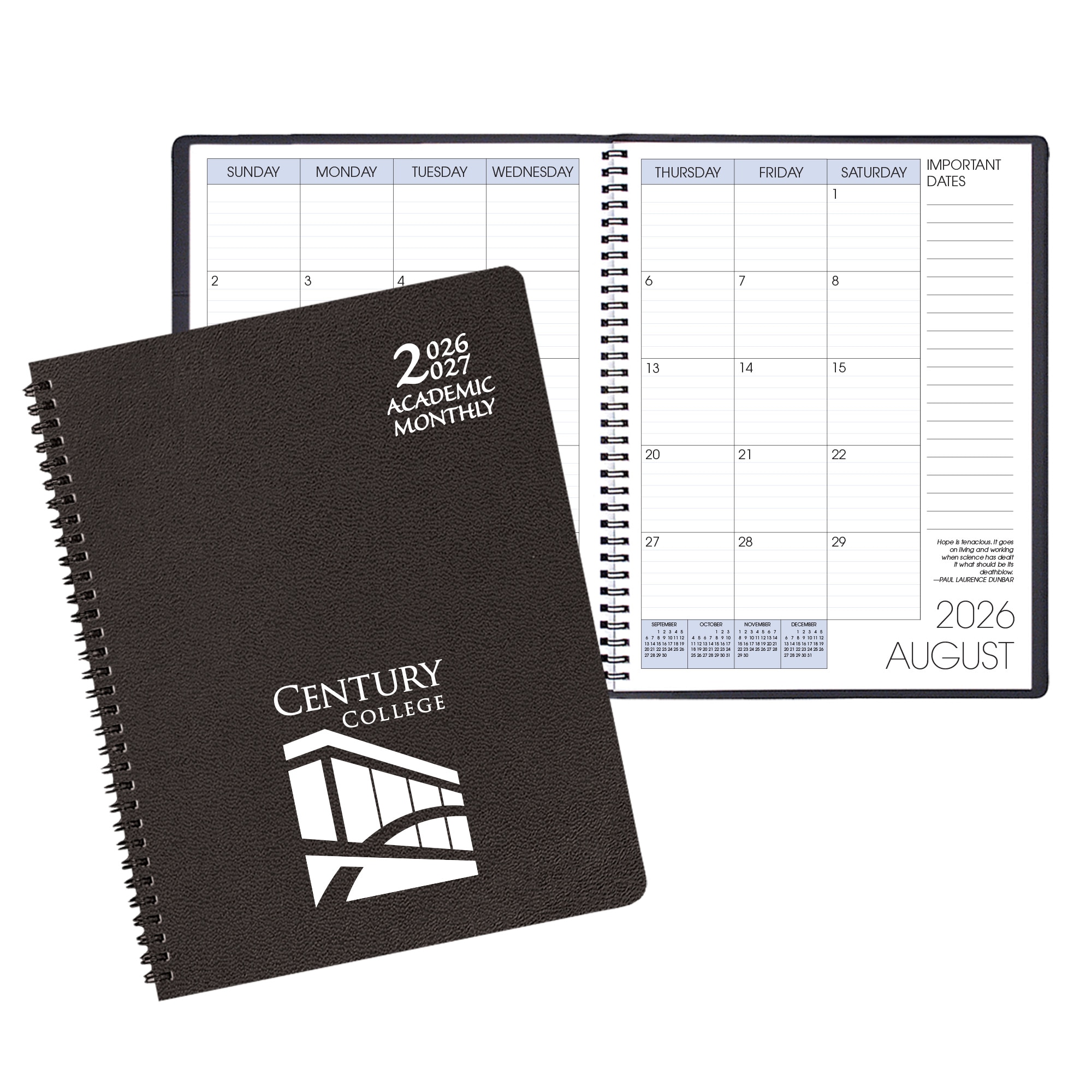 Payne '26-'27 Imprinted Academic Monthly Planner