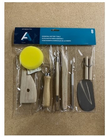 Art Alternatives Pottery Tool Kit - Set of 8