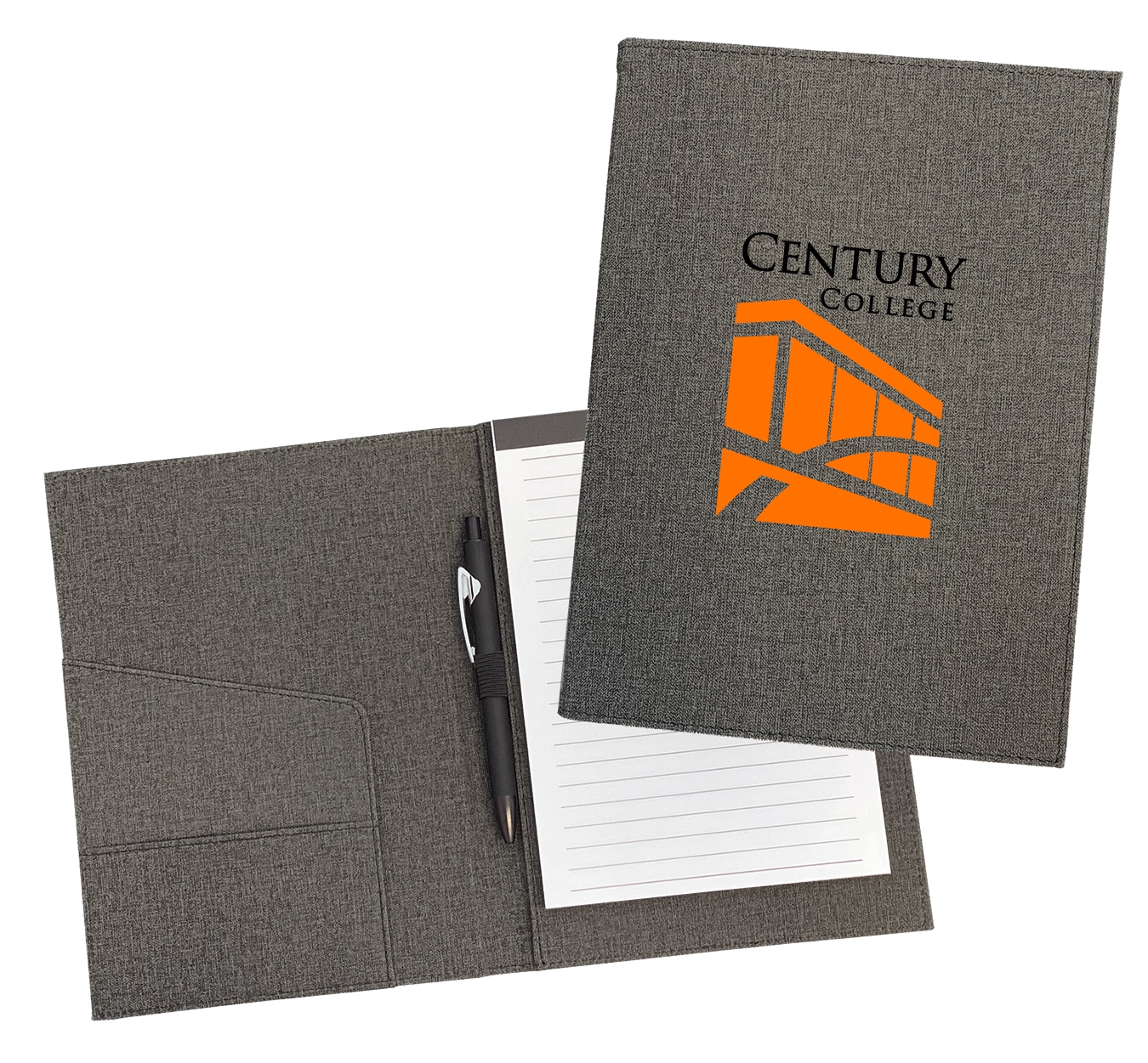Imprinted Padfolio with Notepad