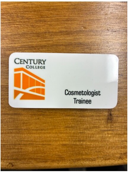 Cosmetology Trainee Name Tag