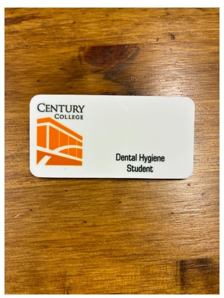 Dental Hygiene Student Name Tag