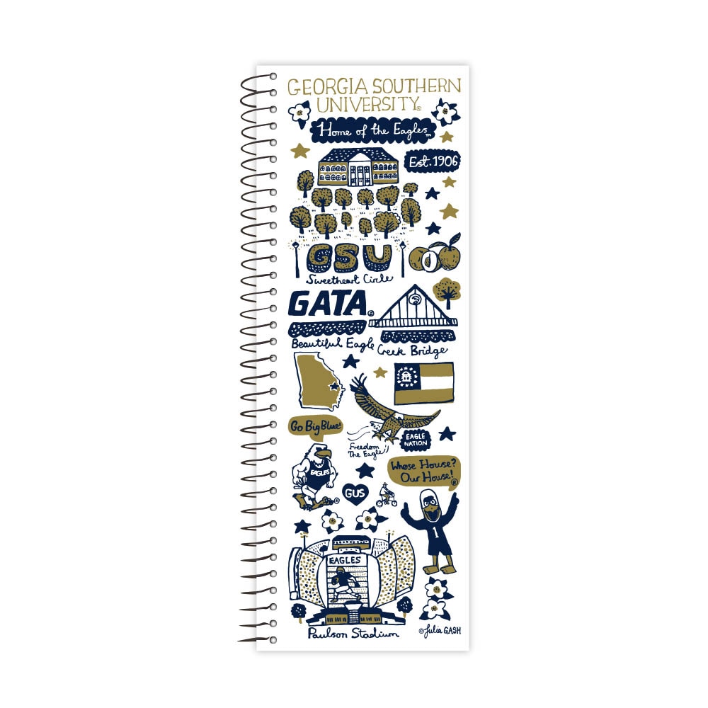 Emblematic Julia Gash Tall Tales College Ruled Notebook