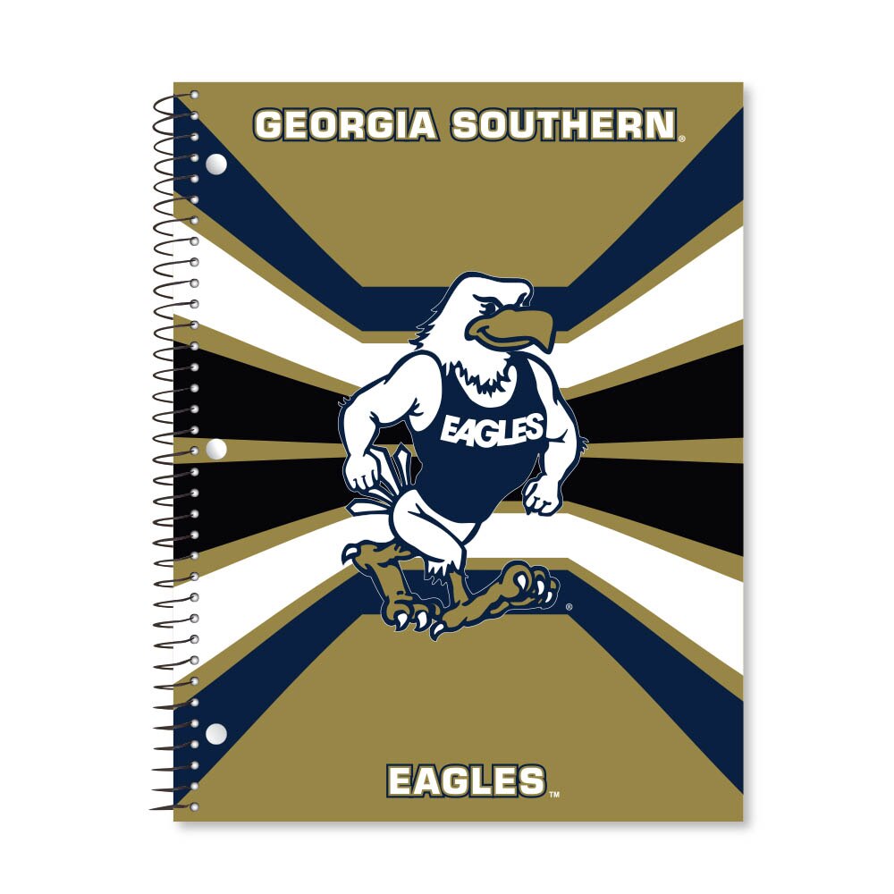 Digi Color Warp 1 Subject 11"x8.5" 70 Count College Ruled Spiral Notebook