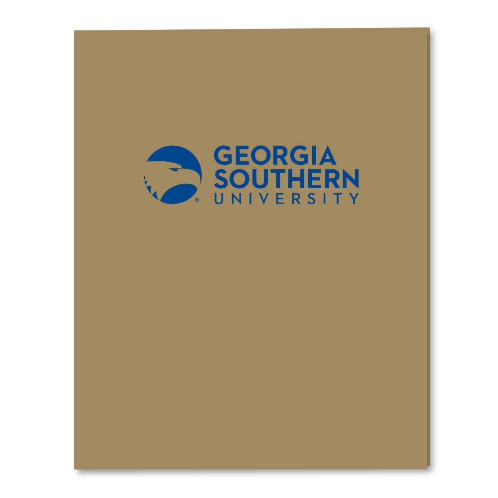 Roaring Twin Pocket Laminated Foil Portfolio 11 x 8.36