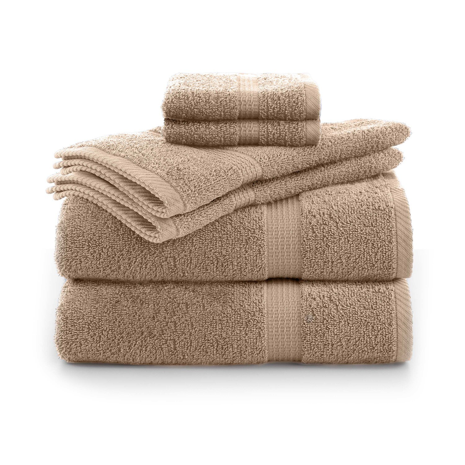 Utica Essentials 6-Piece Bath Towel Set