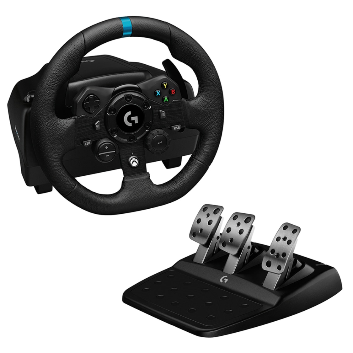 Logitech G923 Gaming Steering Wheel- Gaming Pedal for Xbox and PC