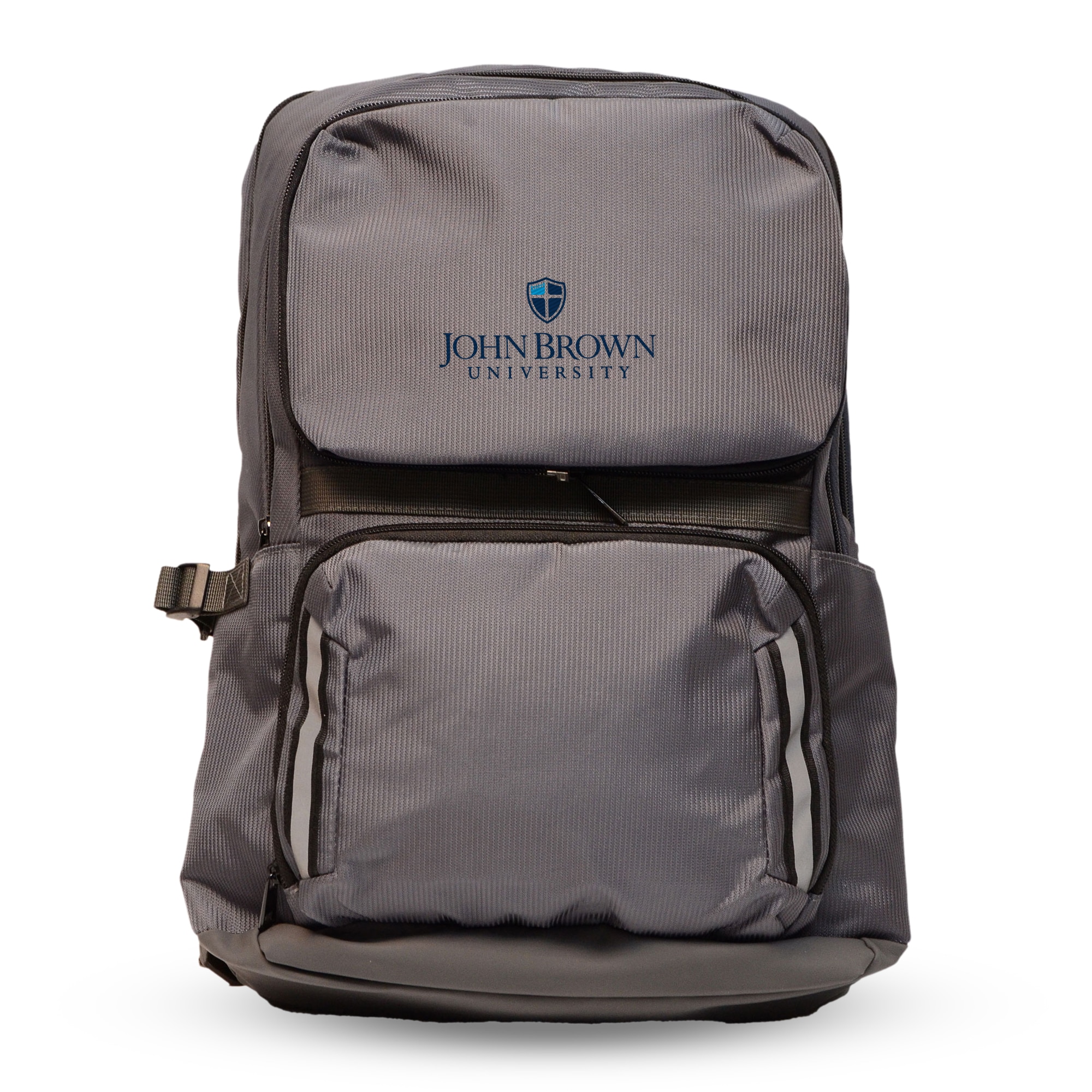 John Brown University Backpack with Reflectors