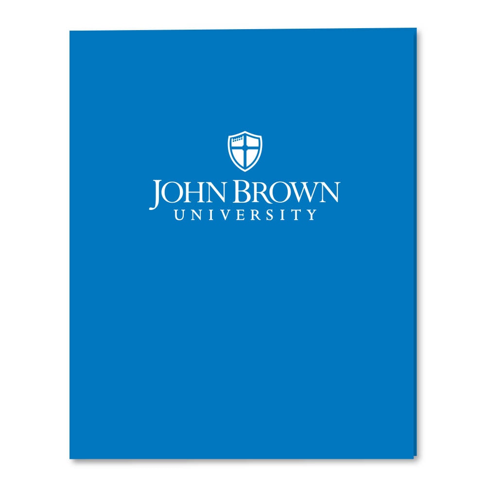Roaring Twin Pocket Laminated Foil Portfolio 11 x 8.36
