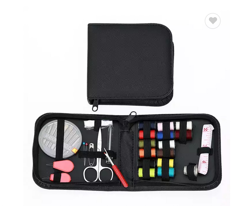 DormDoc 56 Piece Sewing Kit- Black