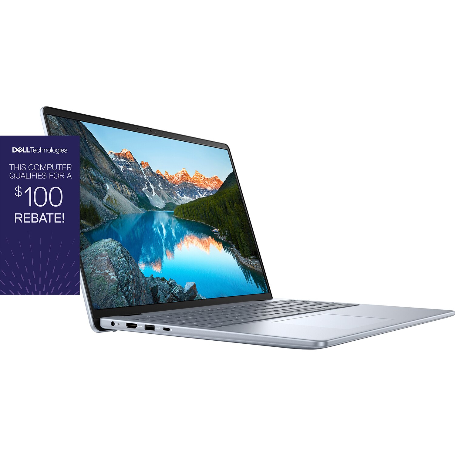Dell Inspiron 16 5640 Laptop  i5-1334U/16/512GB- Ice Blue