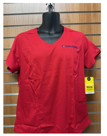 Women's 2 Pocket V-Neck Top 6251