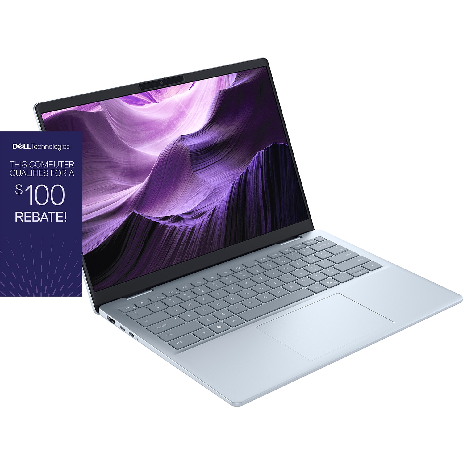 Dell 14 Plus Laptop CU9-288V/32/1TB Ice Blue