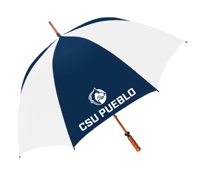 "The Eagle" Sporty Wood Shaft Golf Umbrella 62"
