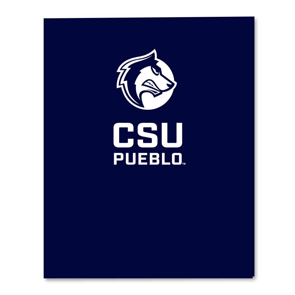 Roaring Twin Pocket Laminated Foil Portfolio 11 x 8.36