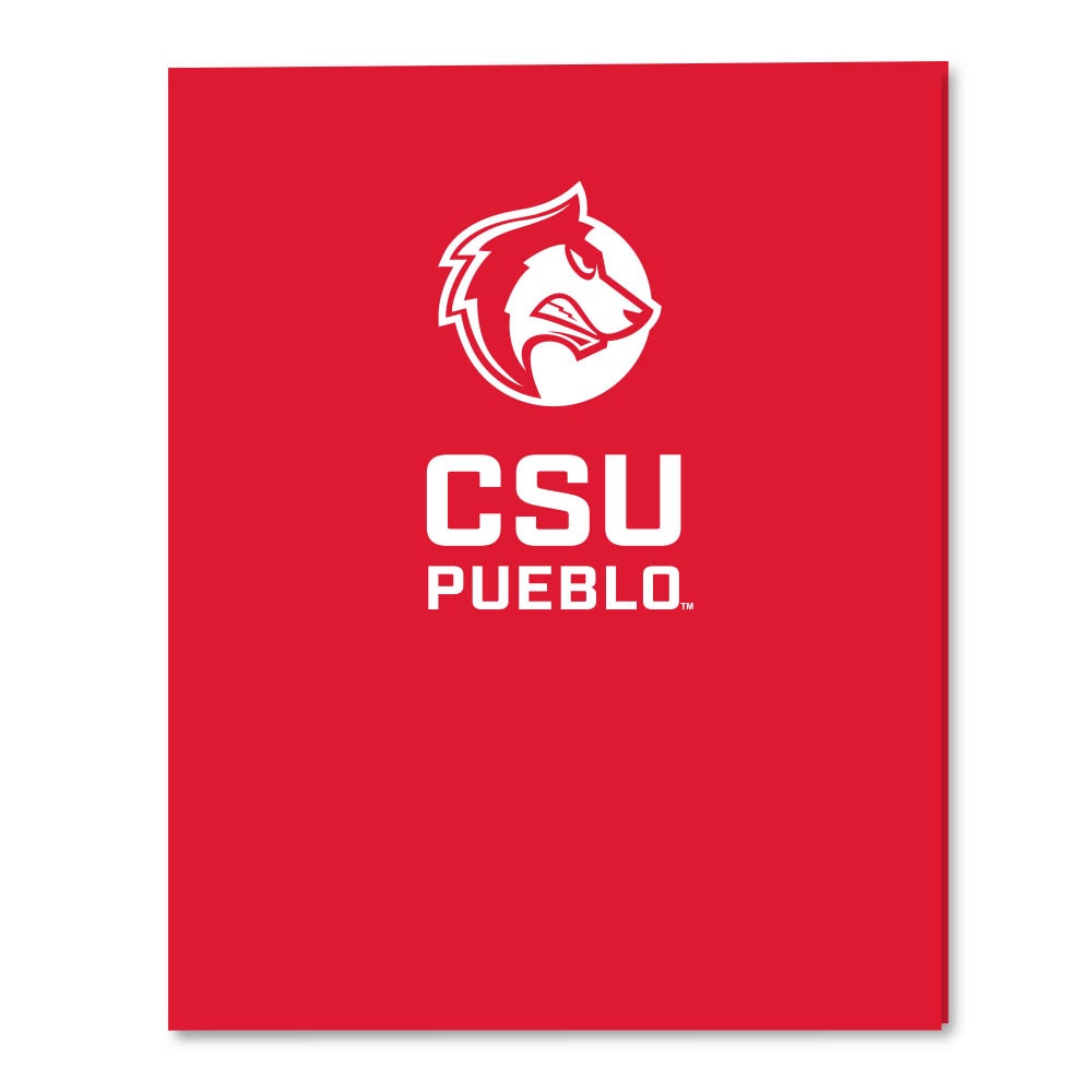 Roaring Twin Pocket Laminated Foil Portfolio 11 x 8.36