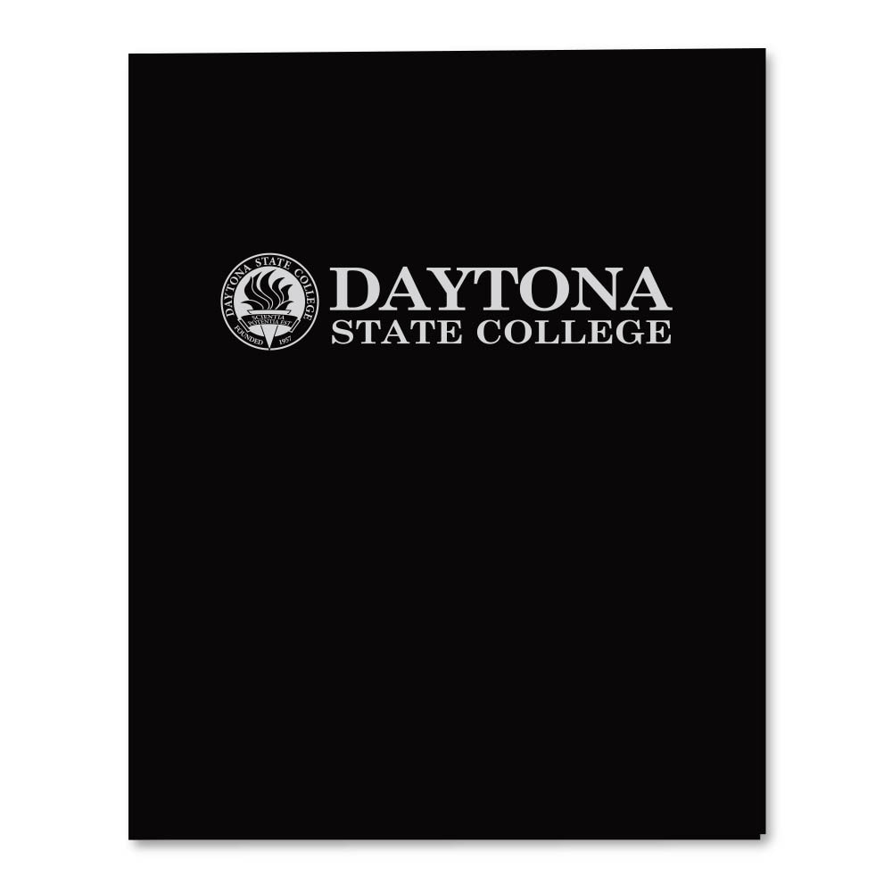 Roaring Twin Pocket Laminated Foil Portfolio 11 x 8.55