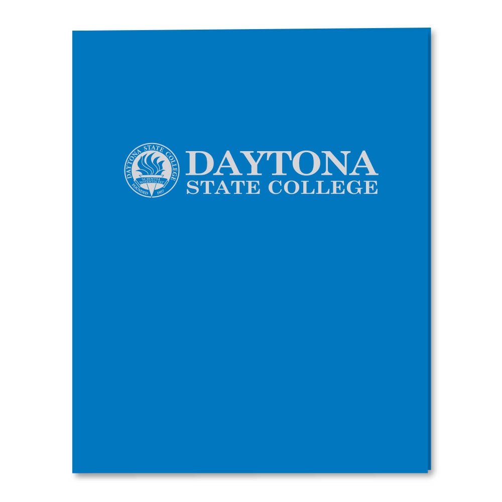 Roaring Twin Pocket Laminated Foil Portfolio 11 x 8.55