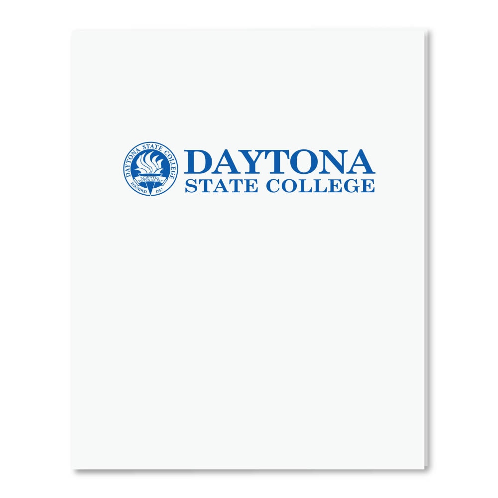 Roaring Twin Pocket Laminated Foil Portfolio 11 x 8.55