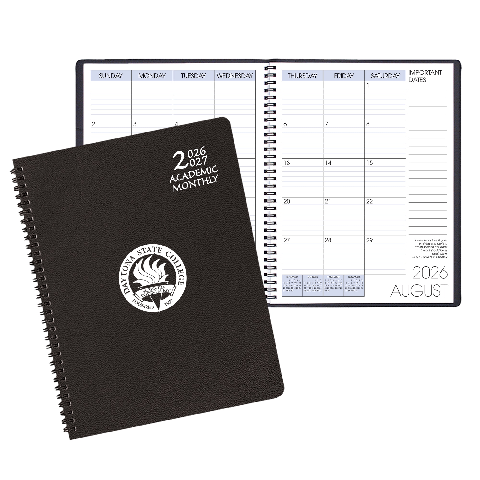 Payne '26-'27 Imprinted Academic Monthly Planner