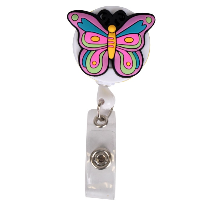 3D Butterfly  Retractable Id Holder