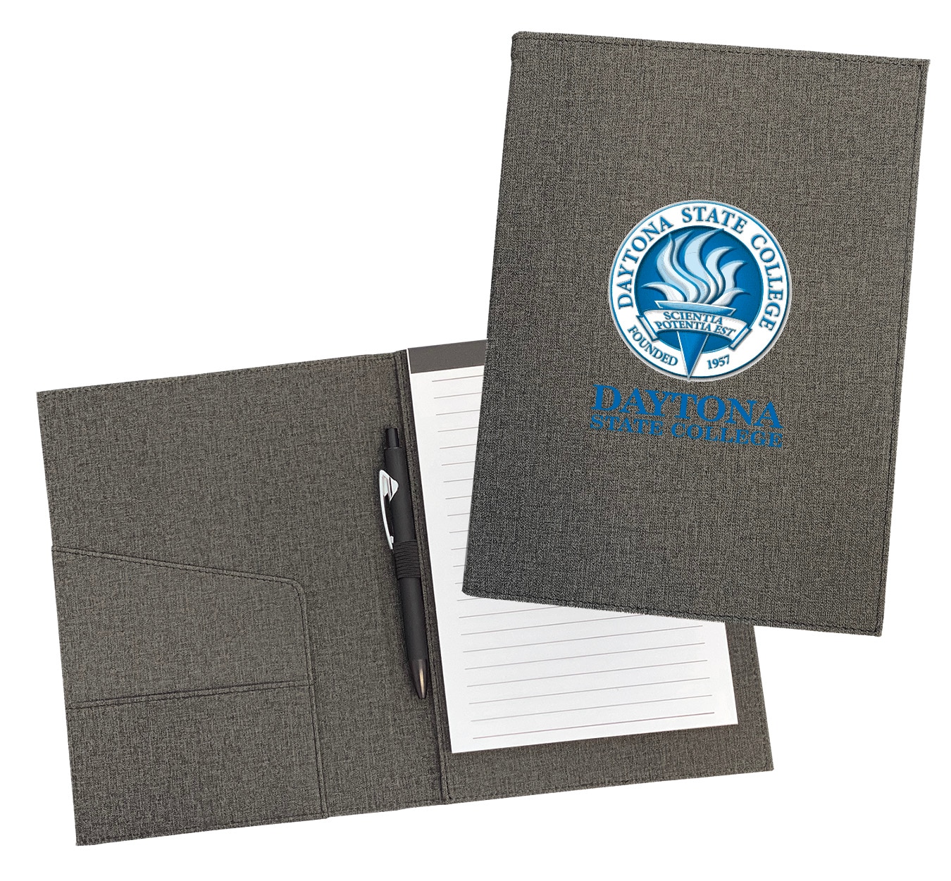 Imprinted Padfolio with Notepad