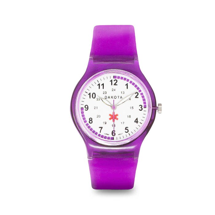 Easy Clean Nurse Watch Purple