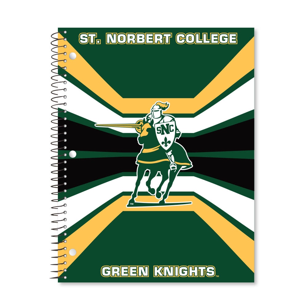 Digi Color Warp 1 Subject 11"x8.5" 70 Count College Ruled Spiral Notebook