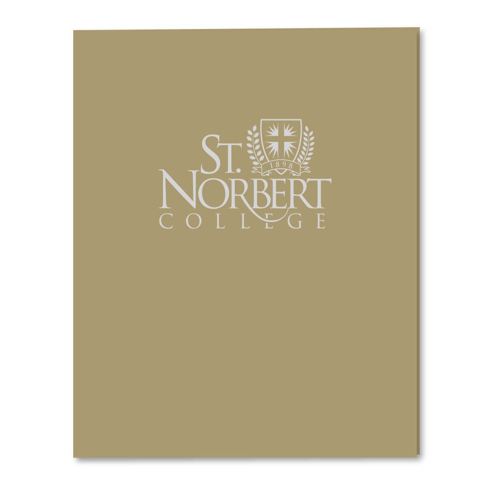 Roaring Twin Pocket Laminated Foil Portfolio 11 x 8.36