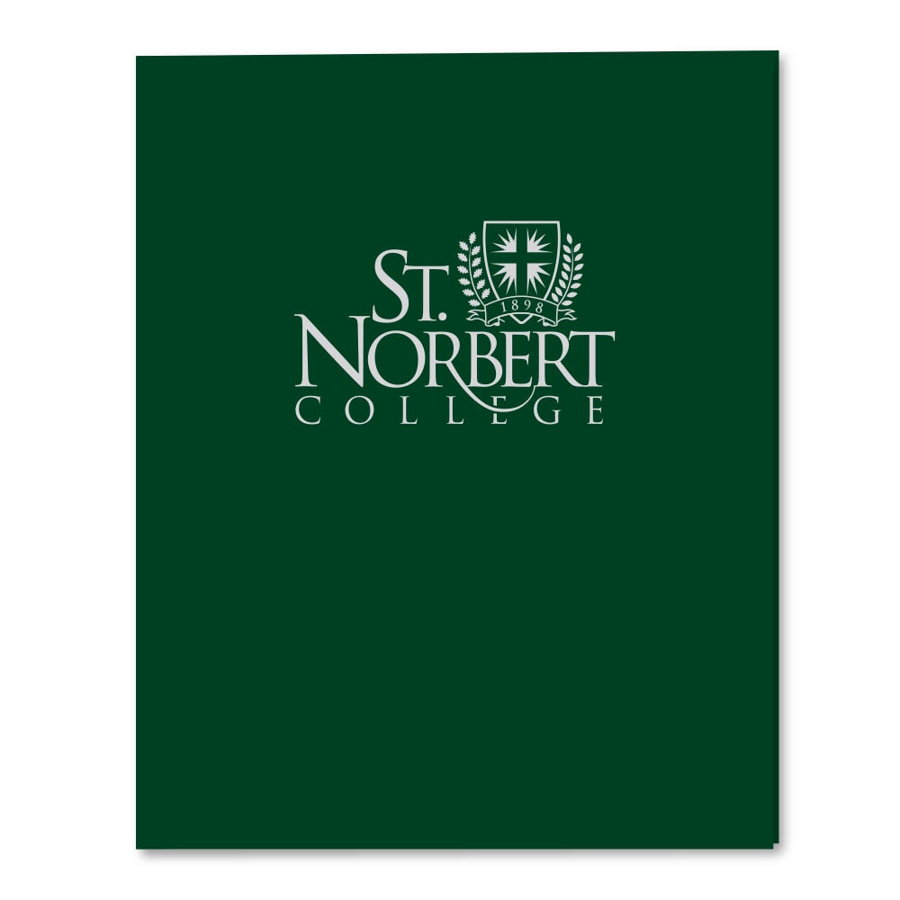 Roaring Twin Pocket Laminated Foil Portfolio 11 x 8.36