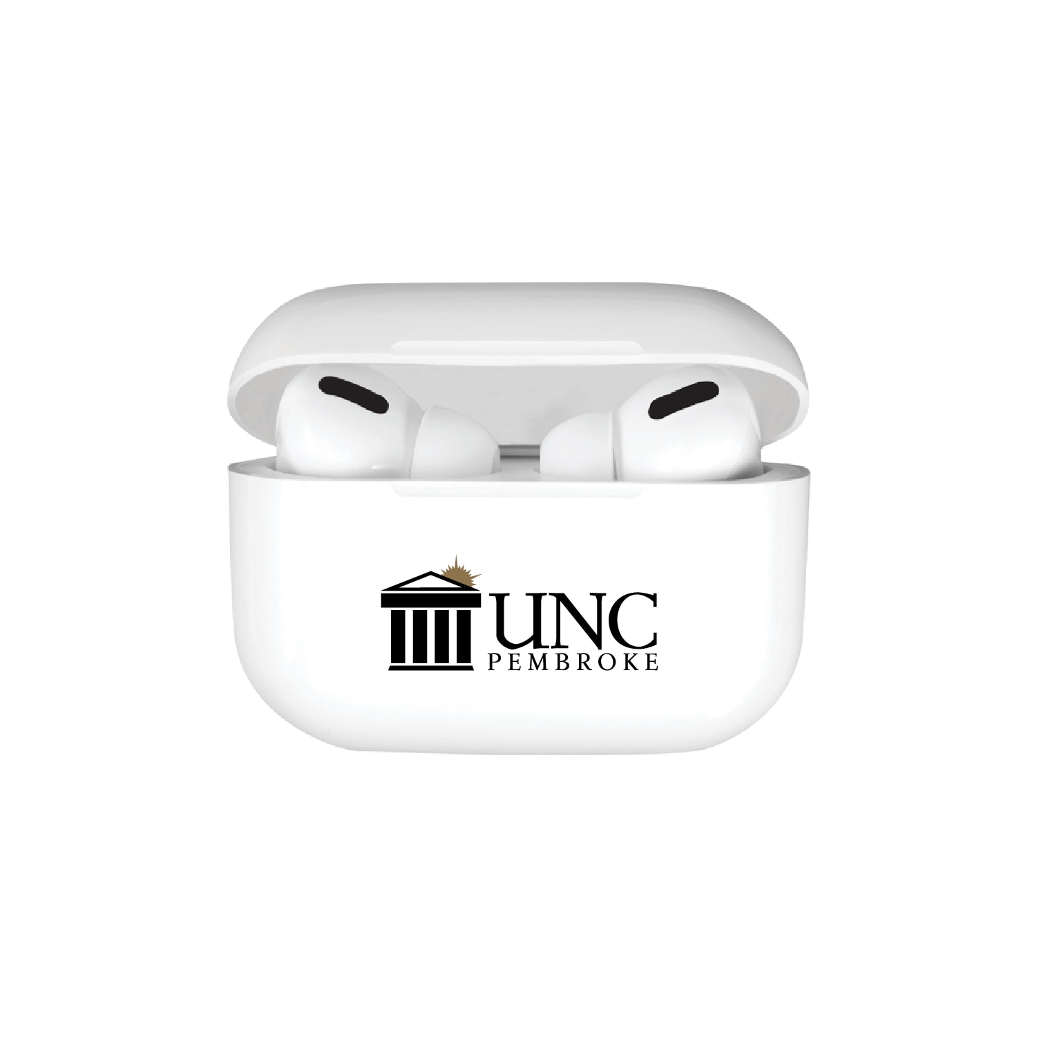UNC Pembroke Airpod Pro Case TPU White Classic