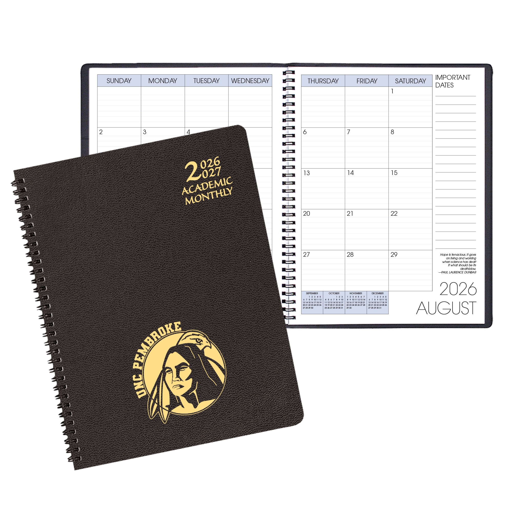 Payne '26-'27 Imprinted Academic Monthly Planner