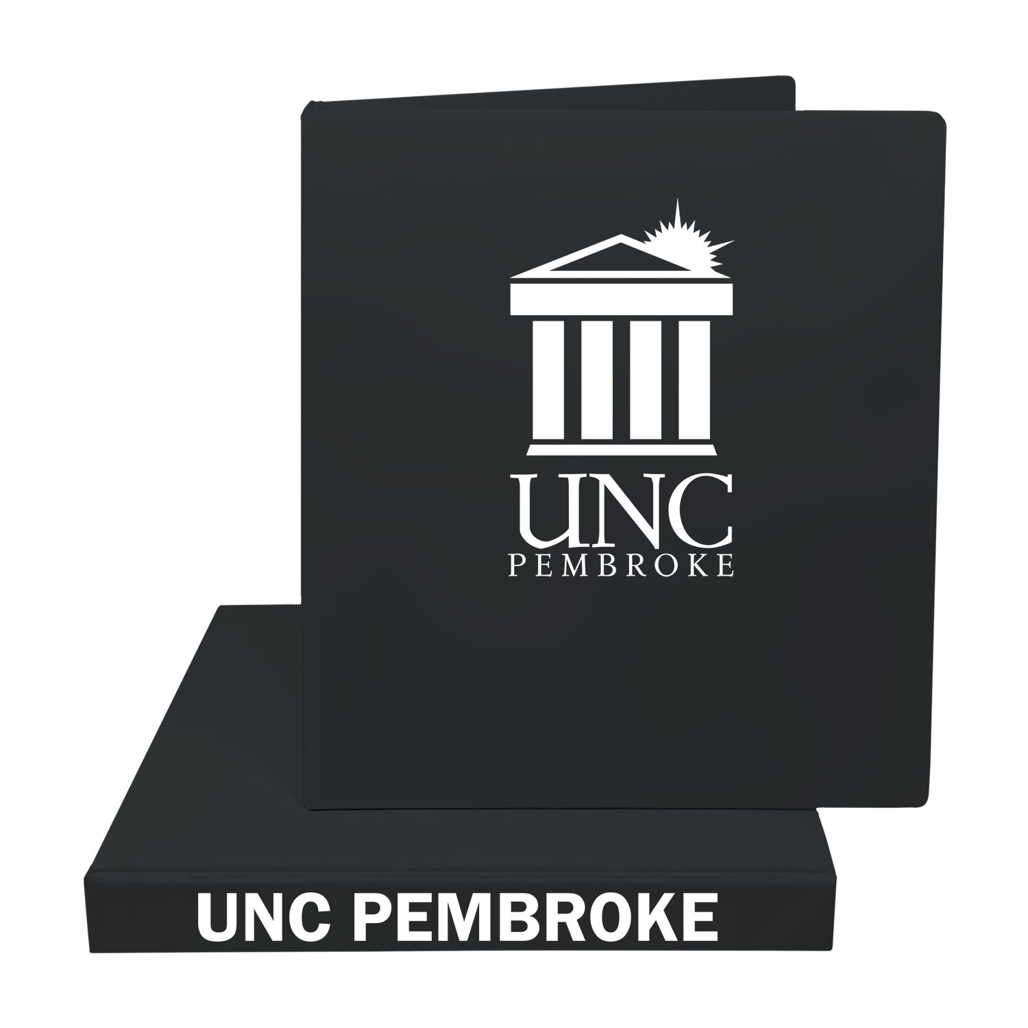 1" Imprinted Binder Short School Name