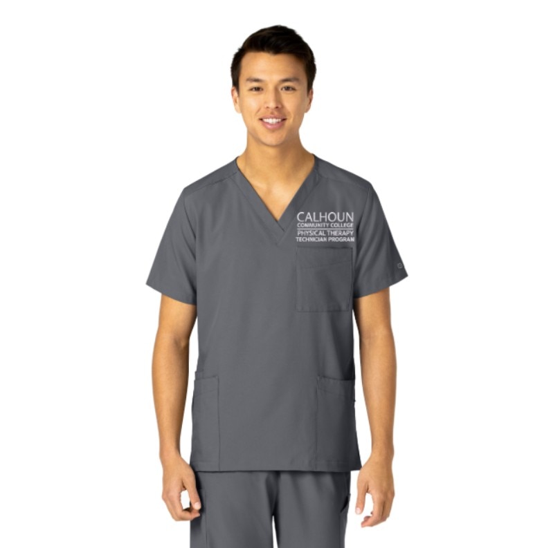 Wink W123 Unisex4 Pocket Utility Top 6855CAL4