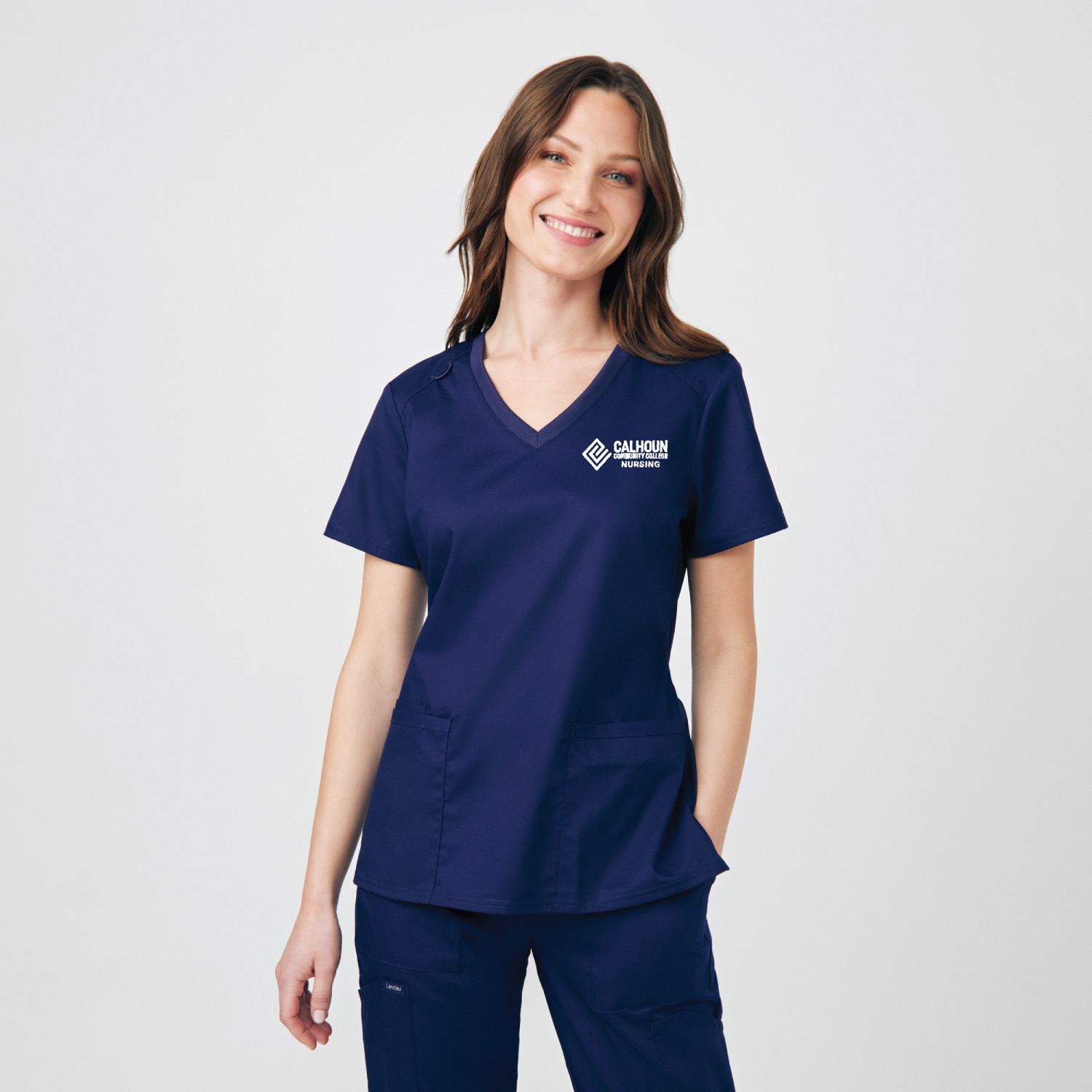 ProFlex Womens V-Neck  Scrub Top (LT105 Logoed)