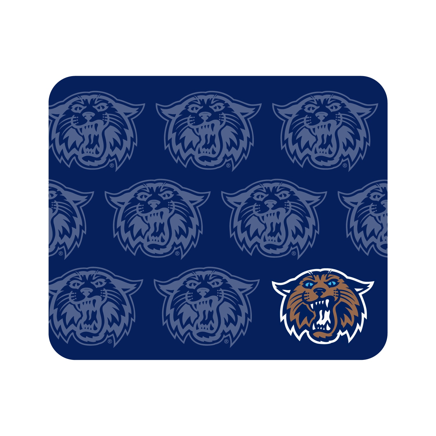 Mouse Pad Fabric Villanova University Mascot Repeat