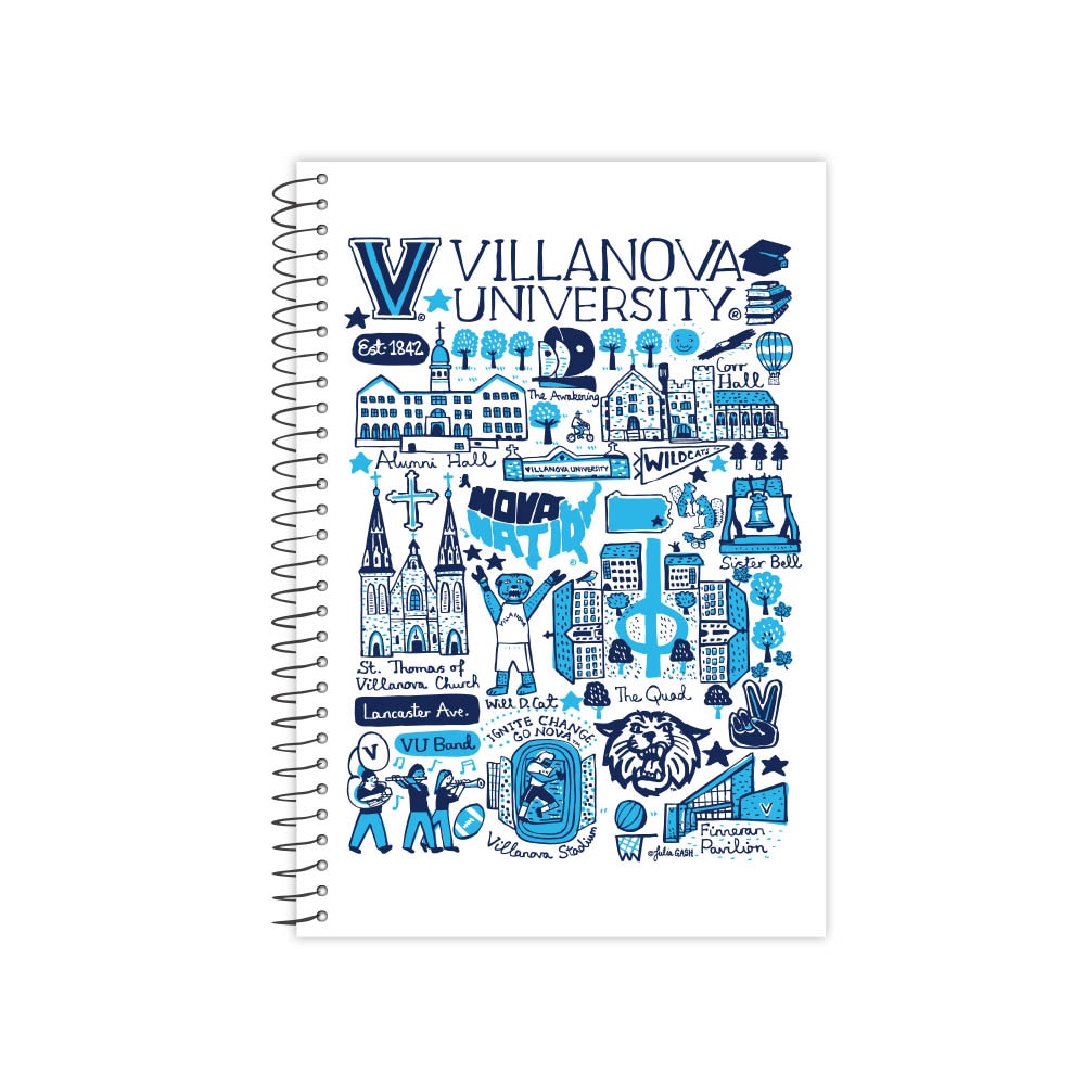 Emblematic Julia Gash One Subject College Ruled Journal