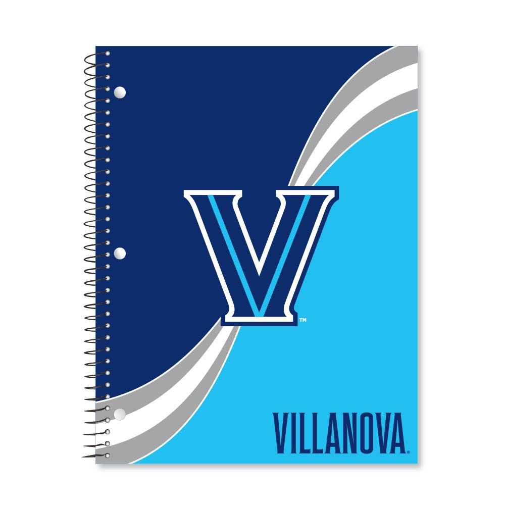 Digi Curve Divide 1 Subject 11"x8.5" 70 Count College Ruled Spiral Notebook