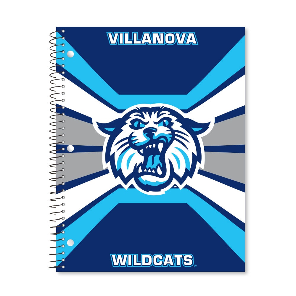 Digi Color Warp 1 Subject 11"x8.5" 70 Count College Ruled Spiral Notebook