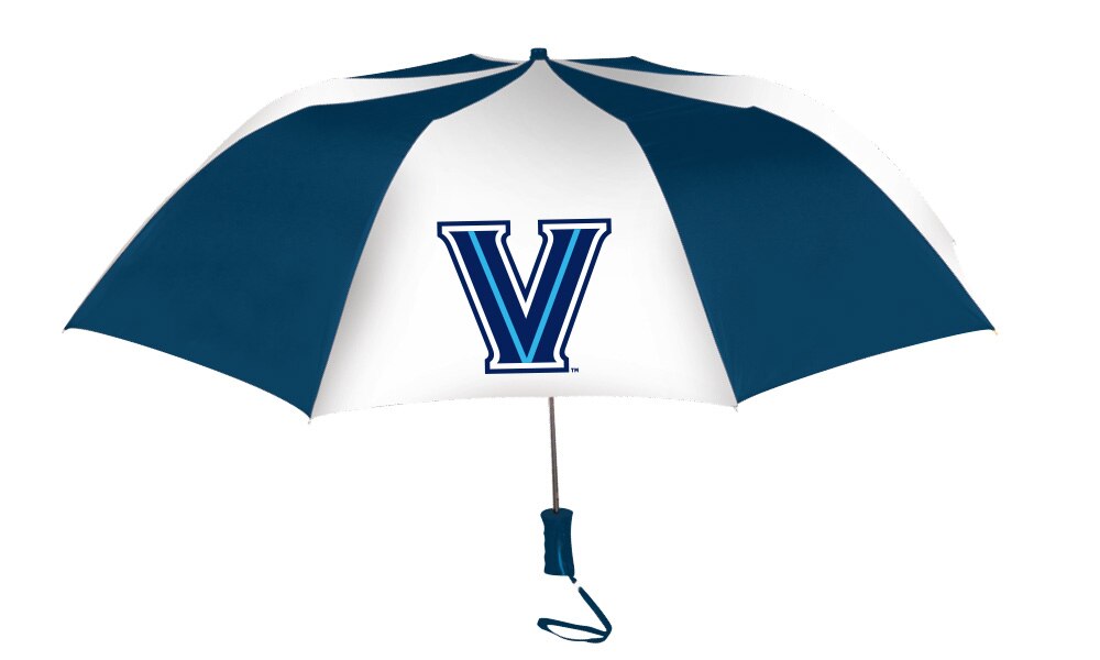"The Sport" 2-Tone Emblematic Umbrella Automatic Folding 48" Coverage