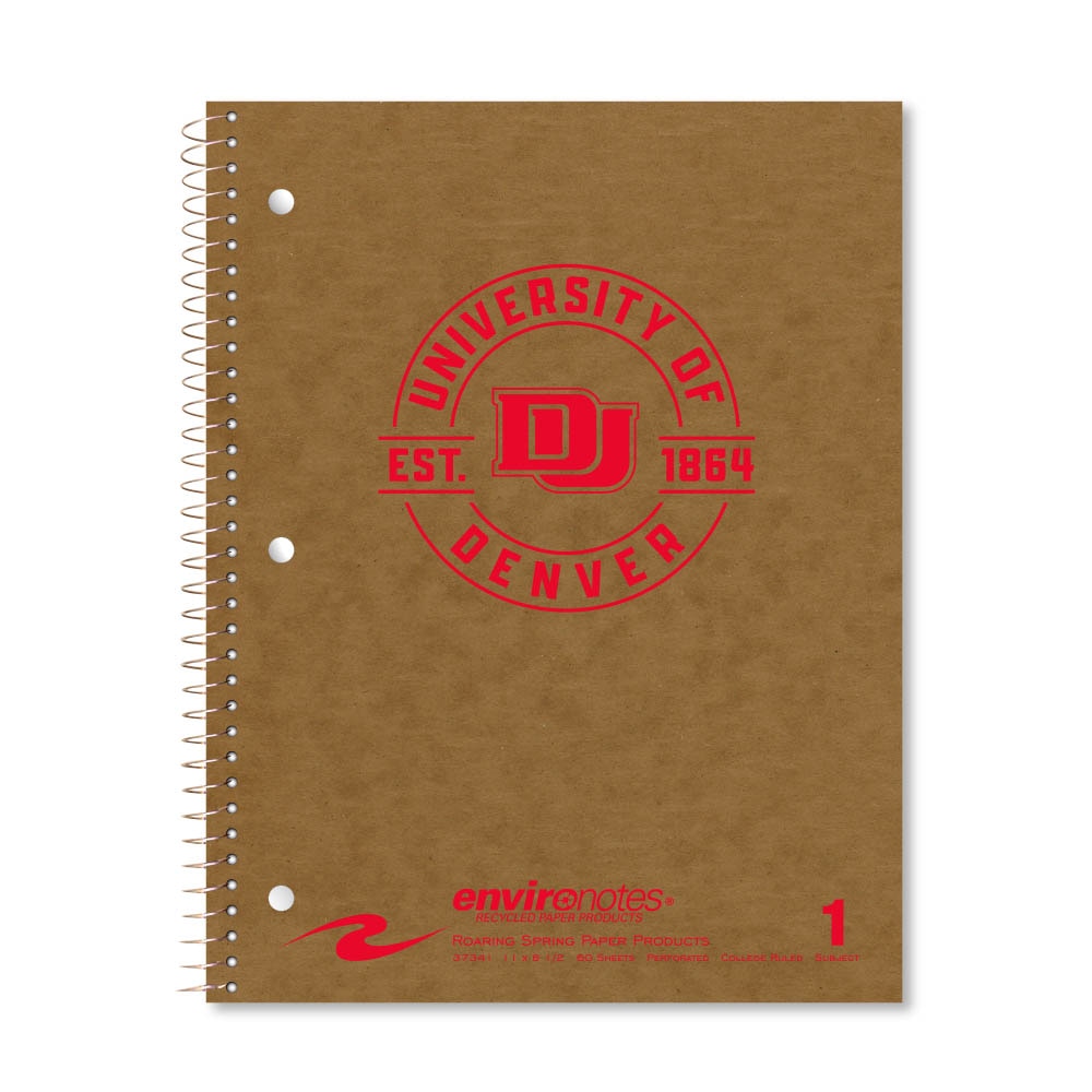 Premium 1 Subject Recycled Notebook, Classic