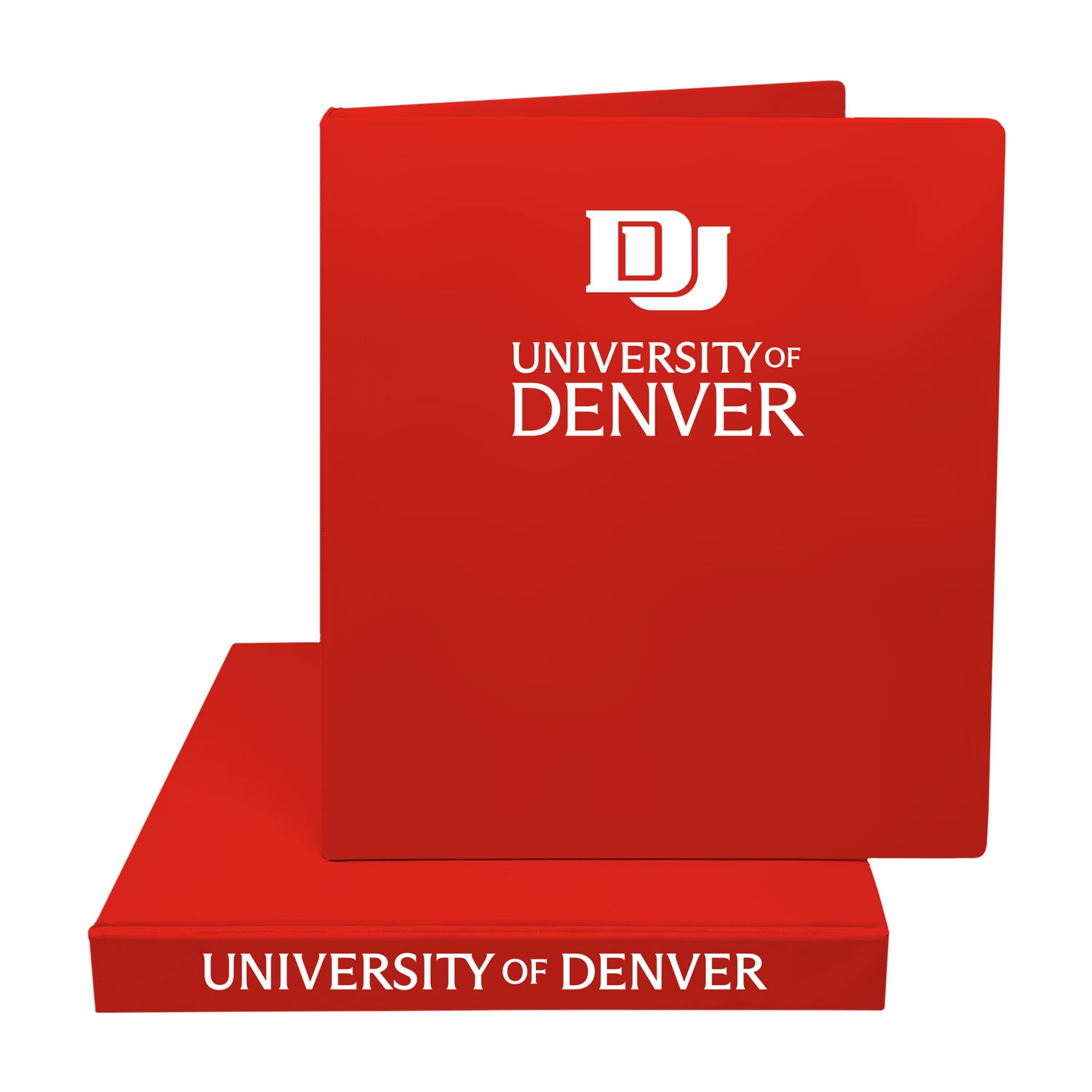1" Imprinted Binder Mascot